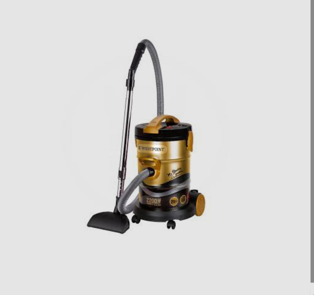 Westpoint Drum Vacuum Cleaner 2200W (Gold & Black)