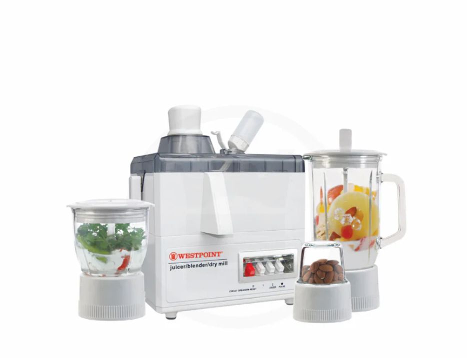 Westpoint 8-in-1 Food Processor & Juicer (Black)