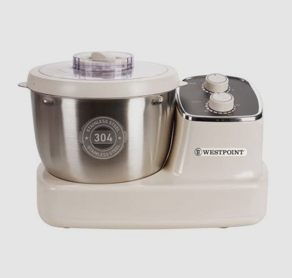 Westpoint Dough Maker with Stainless Steel Bowl (Beige)