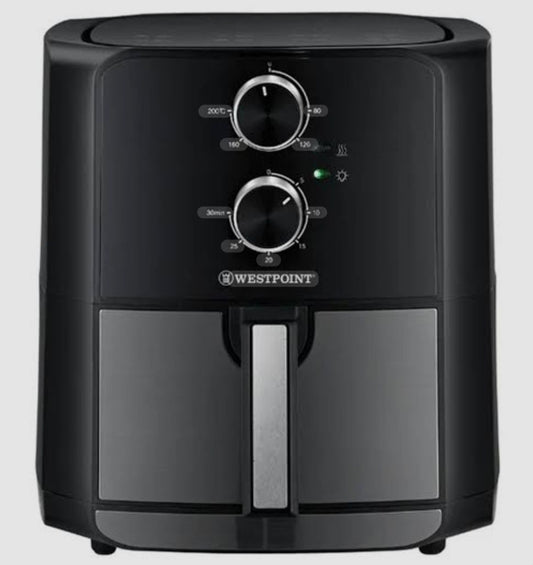 Westpoint Air Fryer with Rotisserie (6L Black)