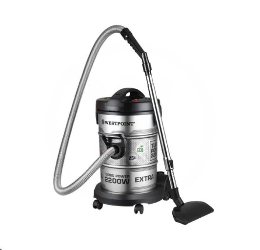 Westpoint Turbo Power 2200W Extra Vacuum Cleaner (Silver)